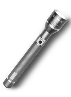 Rechargeable LED Flashlight, 25W Laser LED Torch, Aircraft-Grade Aluminum Body, 4000mAh Li-ion Battery, Type C Charging, 800-1000 Lumens, Adjustable Focus, 5 Modes, and 3-4 Hour Runtime - Hunter Z6