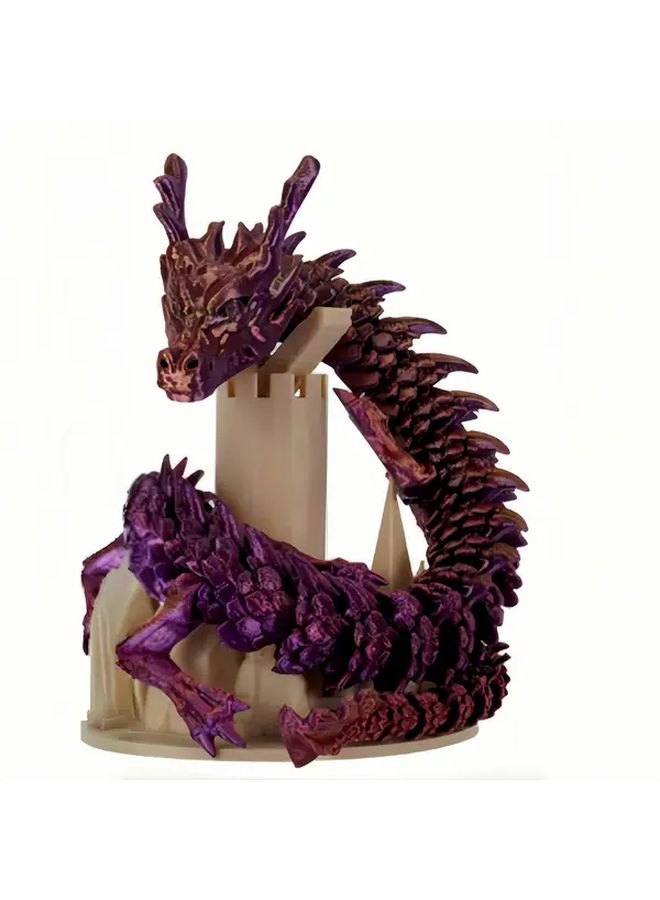 Purple Golden Red 1kg High Quality PLA 3D Printing Filament Precise Temperature Control 200 To 220 Degrees Celsius Heated Bed 50 To 70 Degrees Low Warp Ideal For Dragon Figurine And Detailed Printing - Image 4