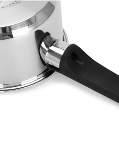 Fissman Sauce Pan Dione 16cm/1.5 LTR Stainless Steel, with Pouring Spout Stainless Steel with Induction Bottom  - Image 3