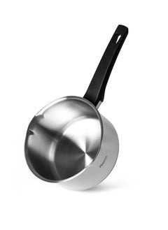 Fissman Sauce Pan Dione 16cm/1.5 LTR Stainless Steel, with Pouring Spout Stainless Steel with Induction Bottom  - Image 1