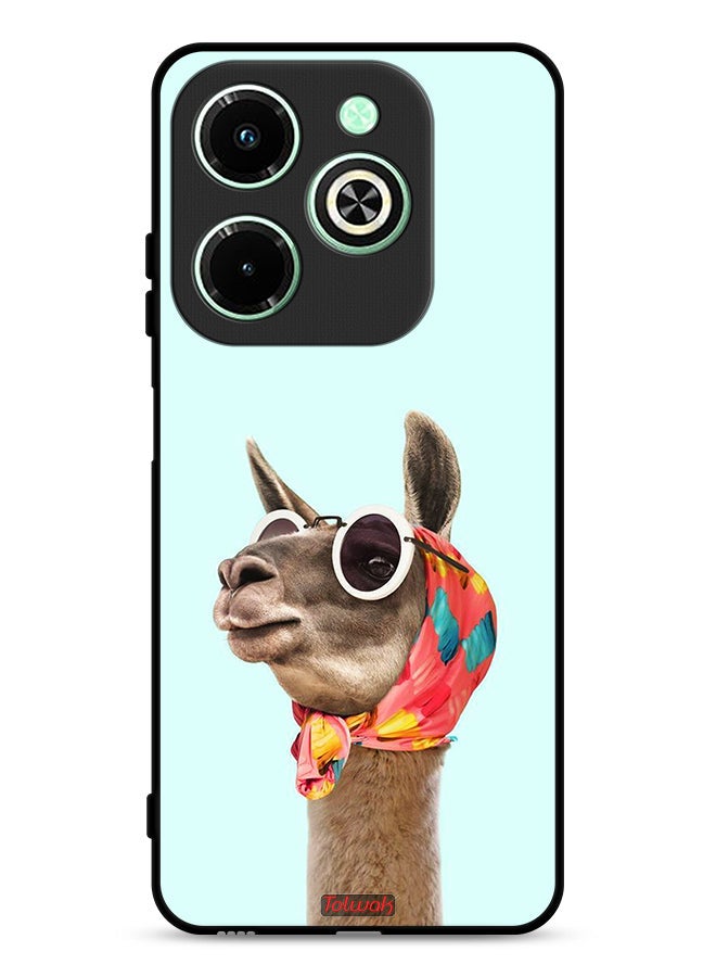 Tolwak Infinix Hot 40i 4G Protective Case Cover Cute Stylish Camel - Image 1