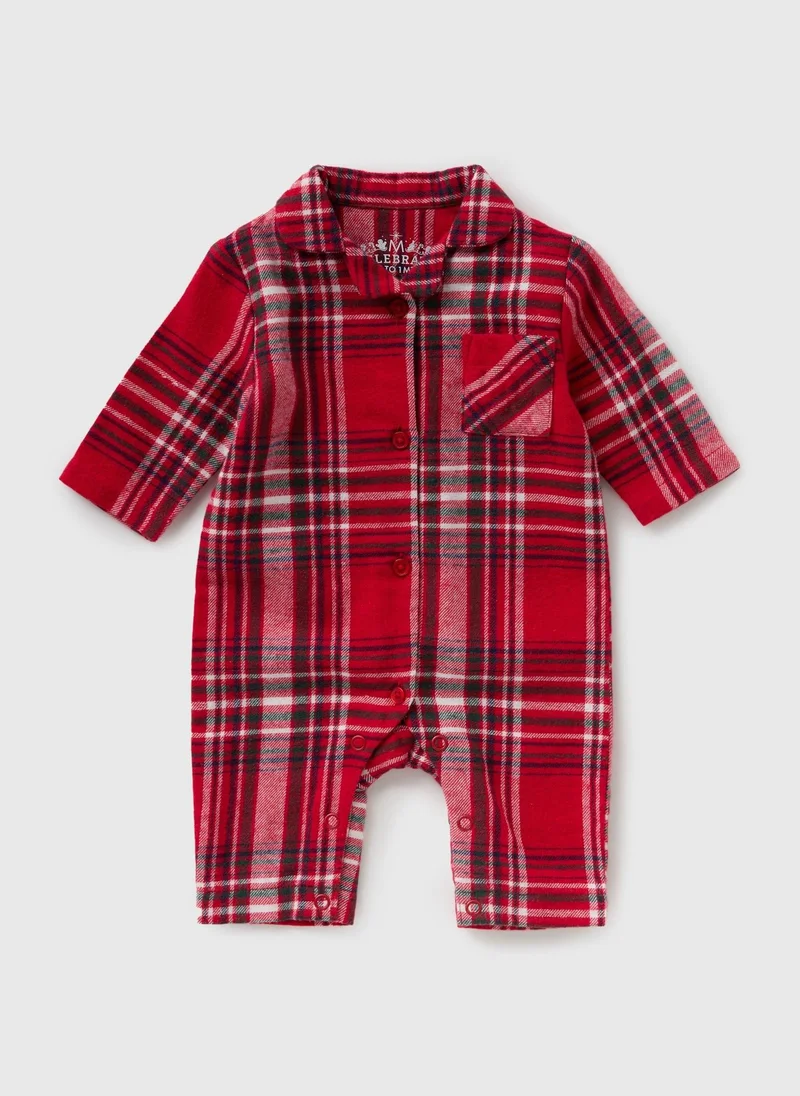 ماتلان Baby Red Check Romper