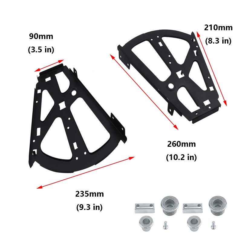Antrader Pair Of 2 Layers Stainless Steel Drawer Hinges Cabinet Flip Frame Shoes Turing Rack Replacement Fittings For Kitchen Living Room Porch Matte Black - Image 2