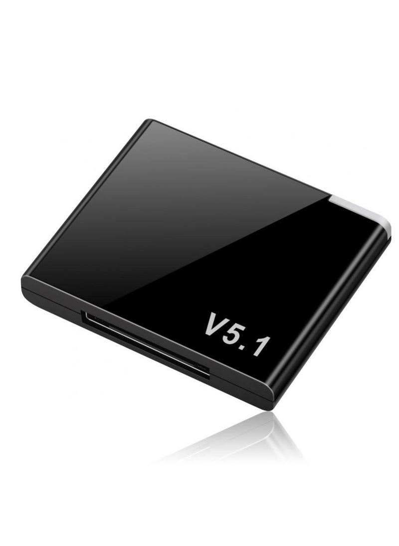 30 Pin Bluetooth Adapter 5.1 Bluetooth Receiver Wireless Bluetooth Audio Receiver Compatible with Apple Dock Ipod Audio Bose SoundDock and Other 30pin IPod IPhone Music Docking Station
