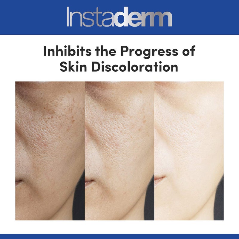 Instaderm كريم تصحيح البقع الداكنة المضاد للشيخوخة من إنستاديرم - يخفف بشكل طبيعي البقع الداكنة، بقع الشمس، بقع العمر، ندبات حب الشباب، البقع البنية والنمش لبشرة أكثر إشراقًا وترطيبًا. - Image 5