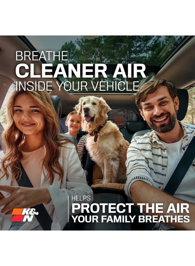 K&N Cabin Air Filter: Premium, Washable, Clean Airflow to your Cabin Air Filter Replacement: Designed for 2019-2022 INFINITI/NISSAN (QX50, QX55, QX60, Altima, Pathfinder, Rogue), VF2076 - Image 3