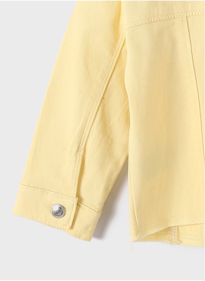 LC WAIKIKI Long Sleeve Basic Baby Girl Jacket  - Image 3