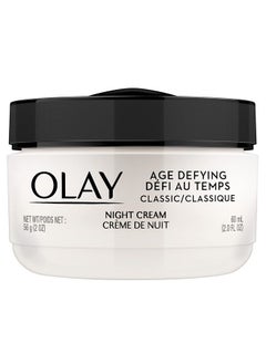 Olay Night Cream with Beta-Hydroxy Complex and Vitamin E by Olay Age Defying,Classic, 2 Fl Oz (Pack of 2)  - Image 1