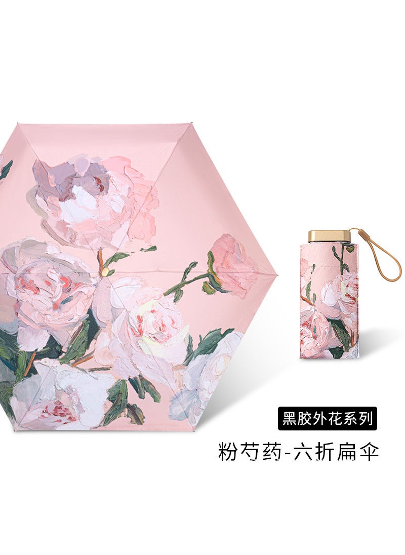 Generic Zhiumbrella 50% off sun umbrella rain and rain dual-use sun protection umbrella folding umbrella high-grade sense pocket flat 60% off mini sun  - Image 5