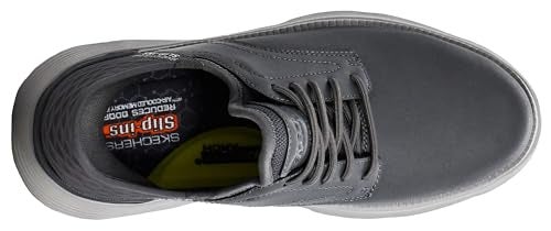 Skechers Men's Slip Ins: Garza Gervin Shoes, Charcoal, 9.5 M - Image 5