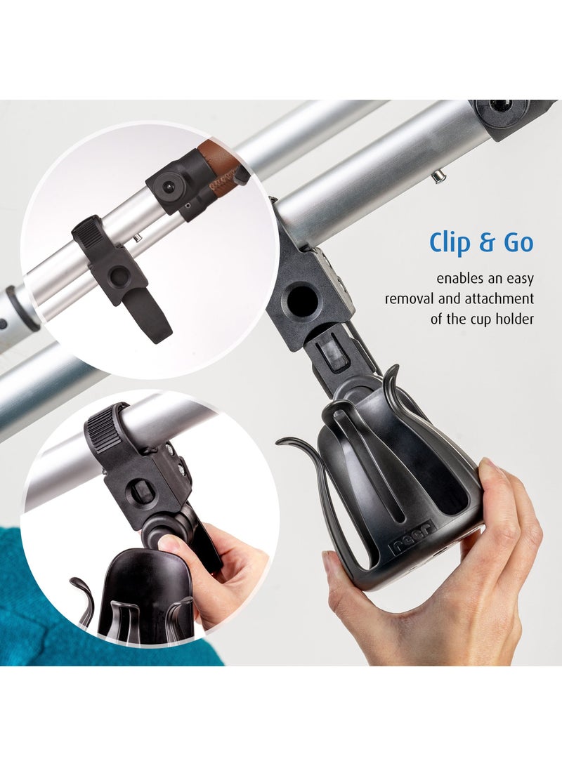 REER Clip And Go Cup, Bottle Holder Universally Applicable Baby Water Bottles Coffee-To-Go Cups - Image 4