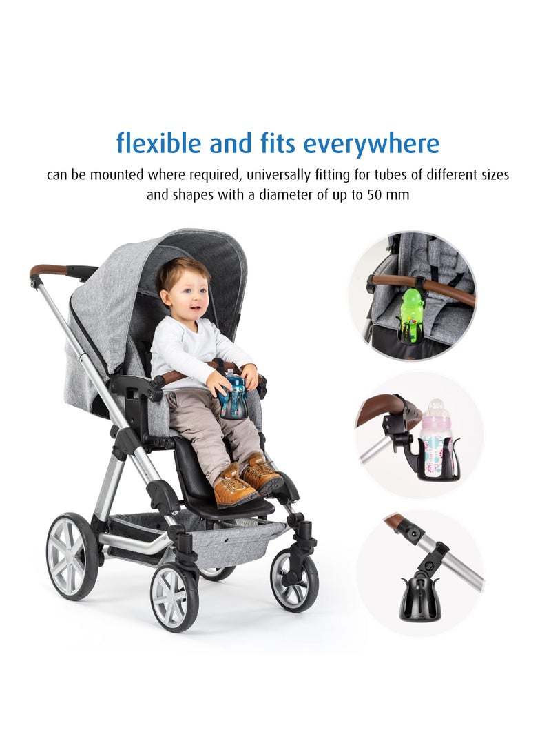 REER Clip And Go Cup, Bottle Holder Universally Applicable Baby Water Bottles Coffee-To-Go Cups - Image 5