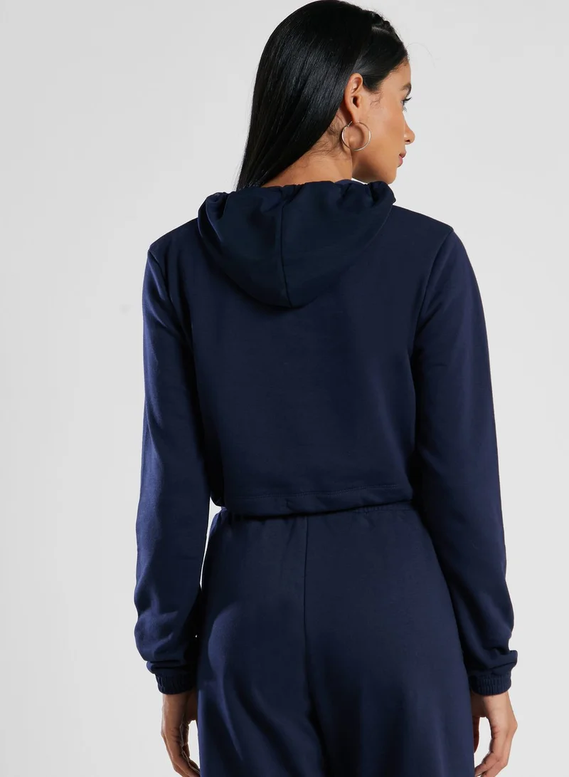 FILA Rizzo Boxy Cropped Hoodie