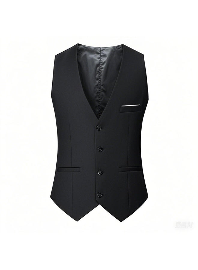 Shougu New Fashionable Casual Men's Suit Vest  - Image 1