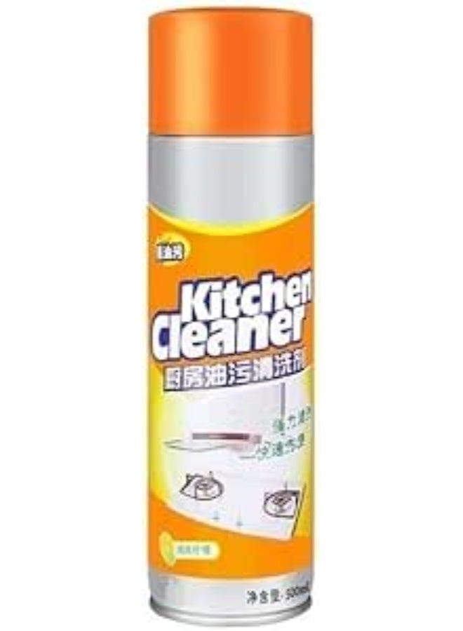 Kitchen Cleaner Foam Spray for Stove, Chimney, Gas Burner & Surfaces  Oil & Grease Stain Remover Non-Toxic & Non-Flammable Degreaser Spray for Kitchen Cleaning – 500ml (Pack of 1) - Image 5