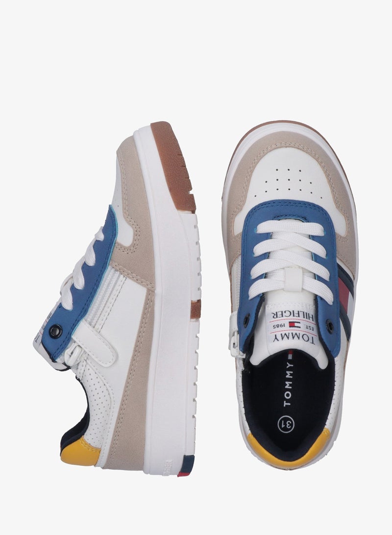 تومي هيلفيغر حذاء رياضي قصير برباط من الدانتيل - Image 5