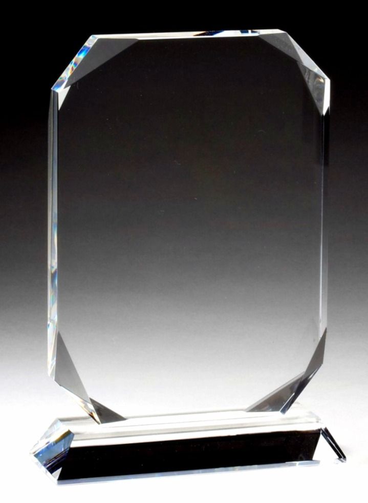 جفتكس Crystal Trophy Award, Upright Billboard Shaped - Image 1