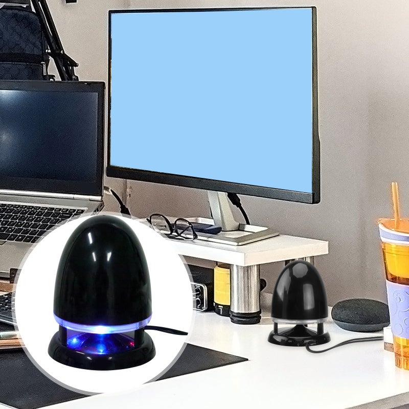 🎸 سماعات سلكية بإضاءة led ديناميكية للاستخدام على الكمبيوتر المكتبي والمحمول - Image 1
