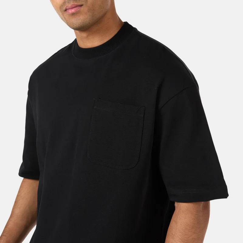 Sun and Sand Sports Black Men's Pocket T-Shirt for Men | Best Price UAE
