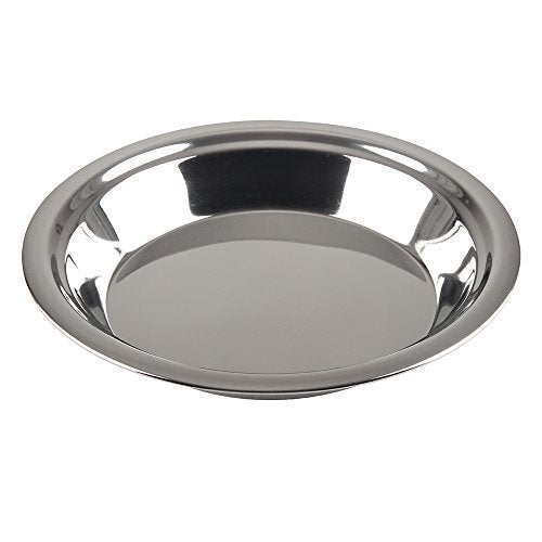 Lindy's - 5M871 Lindy's Stainless Steel 9 inch pie pan, Silver - Image 1