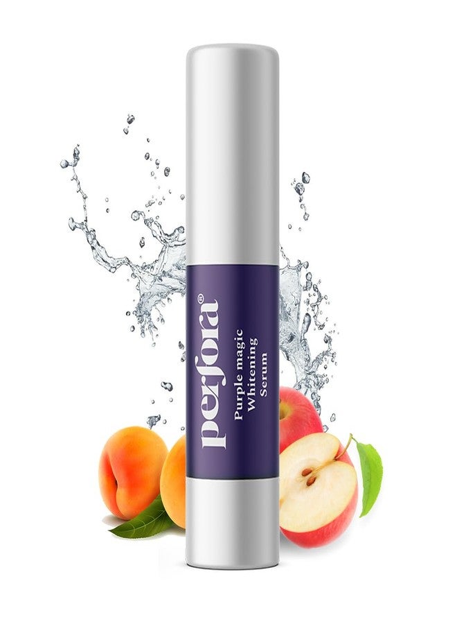 Perfora Teeth Whitening Serum - 30ml | Purple Magic For Teeth Oral Care | Teeth Stain Remover | Enamel Safe & Effective Teeth Whitening Products | Apple Peach - Image 1