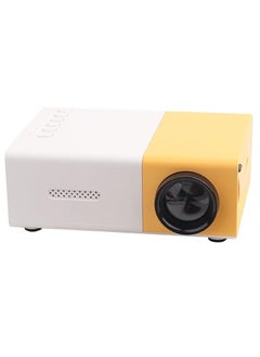 docooler YG300 Portable QVGA LED 400 Lumens Projector With Remote Control YG300 White/Yellow  - Image 1