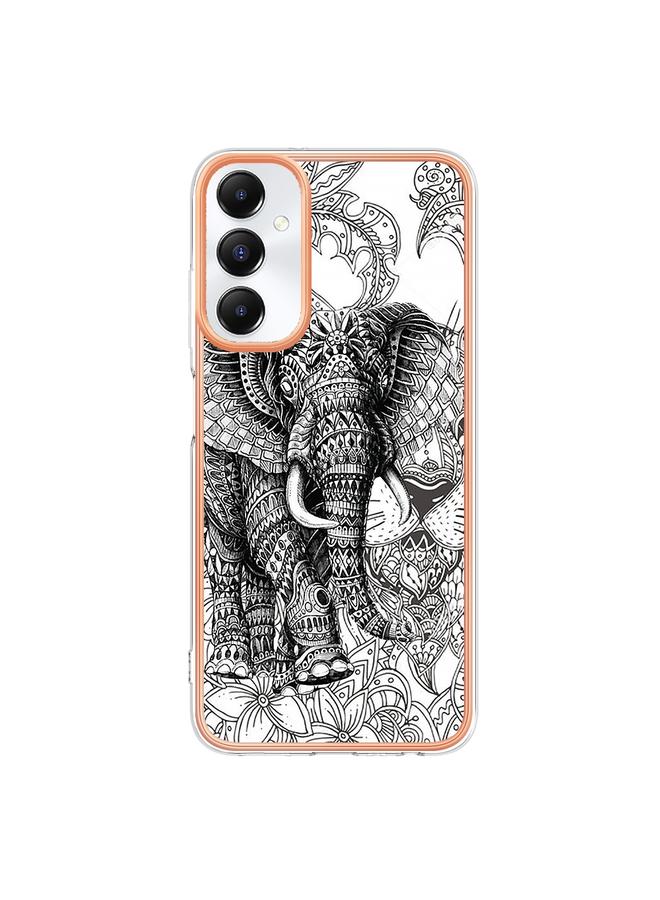 اس-توب جراب لهاتف Samsung Galaxy A05s، جراب IMD مزدوج الجوانب من الرخام المطلي بالكهرباء - Image 2