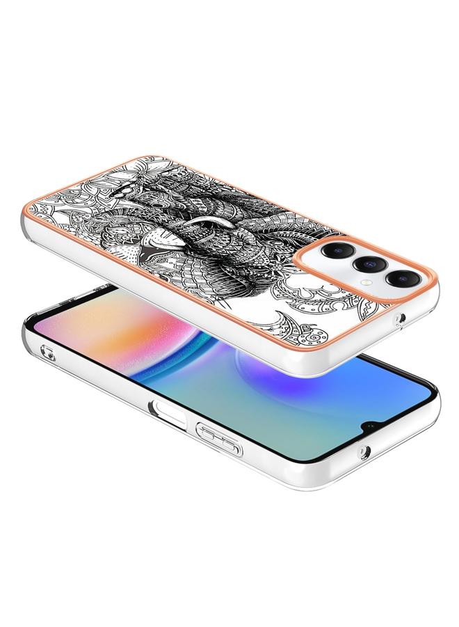 اس-توب جراب لهاتف Samsung Galaxy A05s، جراب IMD مزدوج الجوانب من الرخام المطلي بالكهرباء - Image 3