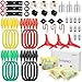 Sntieecr 3 Pack 42 PCS Electric Circuit Motor Kit with Organize Bags Educational Montessori Learning Electric Circuit Kit Sets for Kids DIY STEM Science Project - Image 2