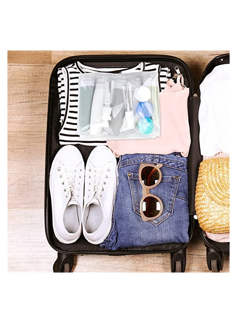 Travel Bottles Set TSA Approved Silicone-Squeezable Travel Containers for Toiletries Leak-Proof Refillable Travel Accessories for Shoo Conditioner Lotion Body Wash 2oz+3oz Set of 5 - Image 4