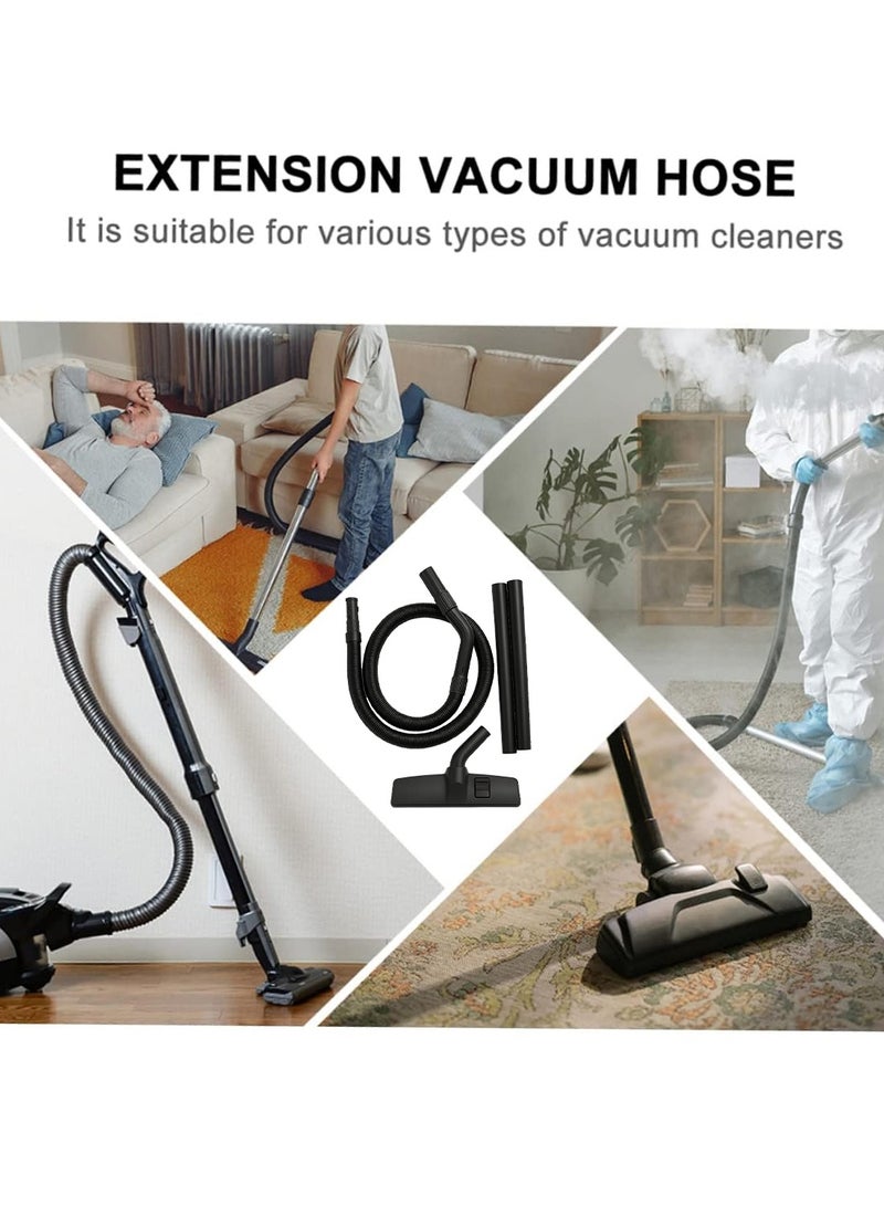 Eworld Vacuum Cleaner Pipe Full Set, Includes Brush, Hose & Extendable Tube, Durable Plastic Vacuum Tubes Compatible with Hitachi  - Image 3