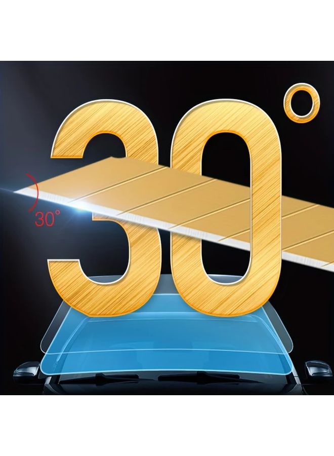 10PCS 30 Degree Utility Knife Blades High Strength Steel Box Cutter Craft Tool - Image 5