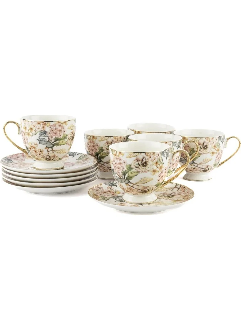 Mikasa Moor Floral Land 6-Piece Teacup Set 200 CC