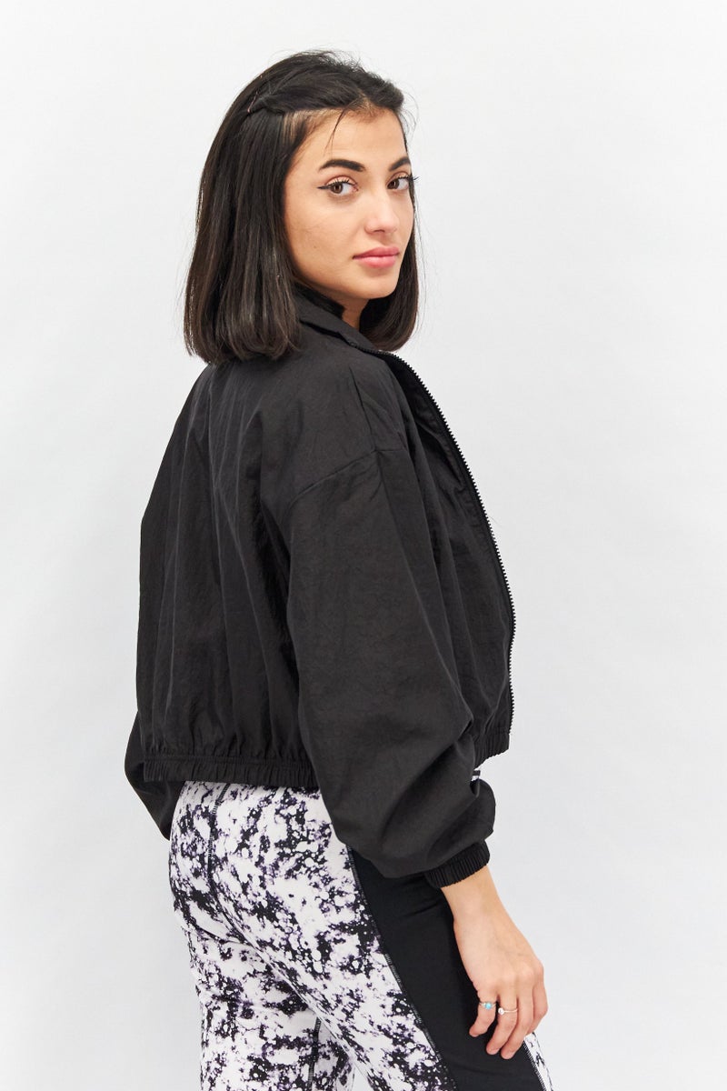 PUMA Women Sportswear Fit Brand Logo Jacket, Black  - Image 3