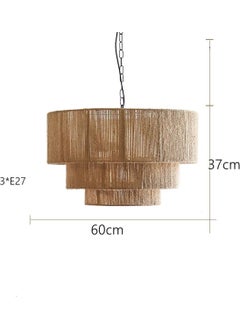 60 x 70 Bohemian Chandelier Decorative Lighting Natural Material E27 35 - 50 cm Wicker Rope Brown 3 - pzsku/ZD95C0D86EE27D3CE32ACZ/45/_/1731176067/622df2d6-a814-4846-82d5-9ecd2dc51dae