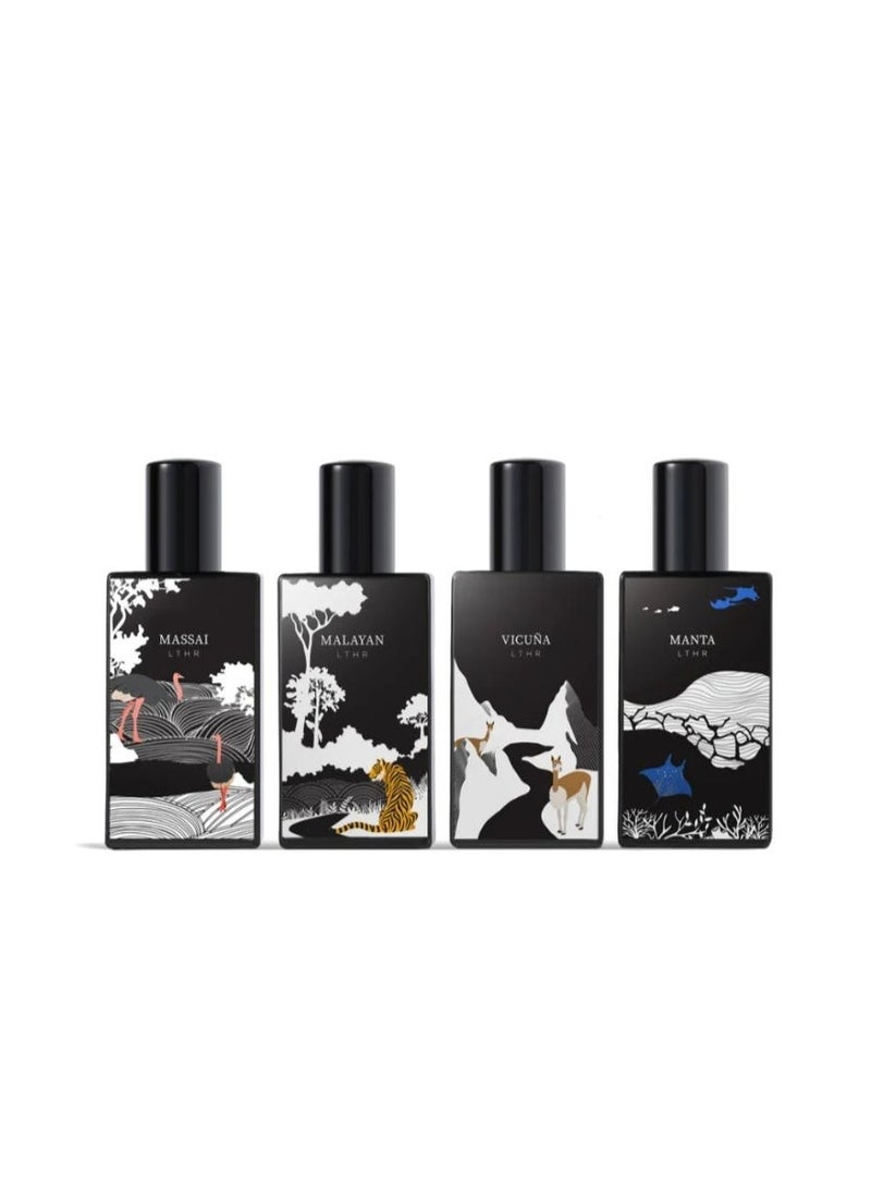 ابراهيم القرشي - مجموعة ميني لذر – 4 عطور × 10 مل - Image 2