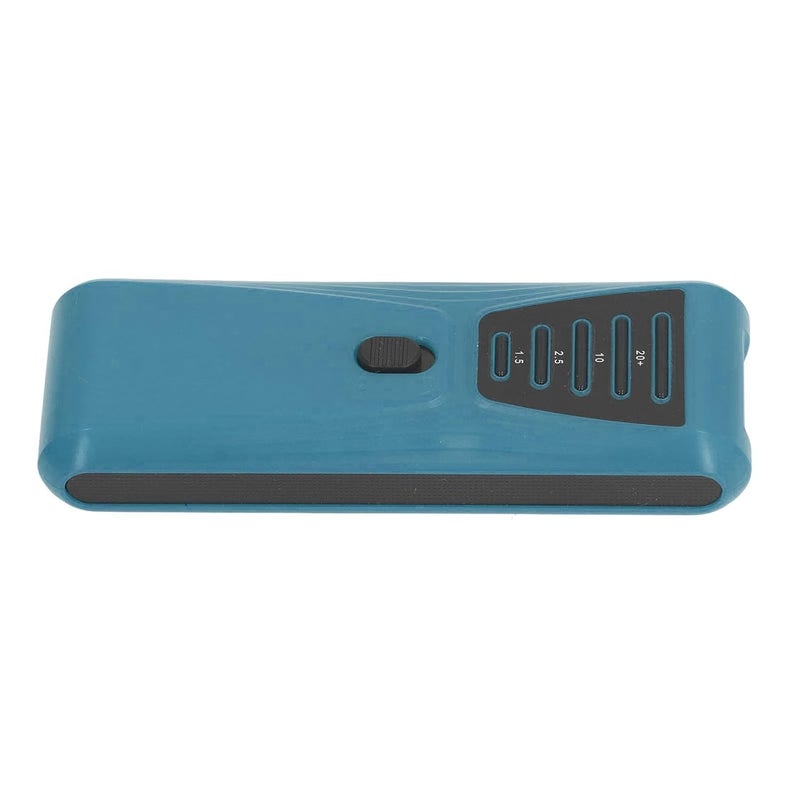 Aramox LED Magnetic Field Radiation Tester 5 Colorful LED Indicators EMF Meter for Household Appliances (Cyan) - Image 2