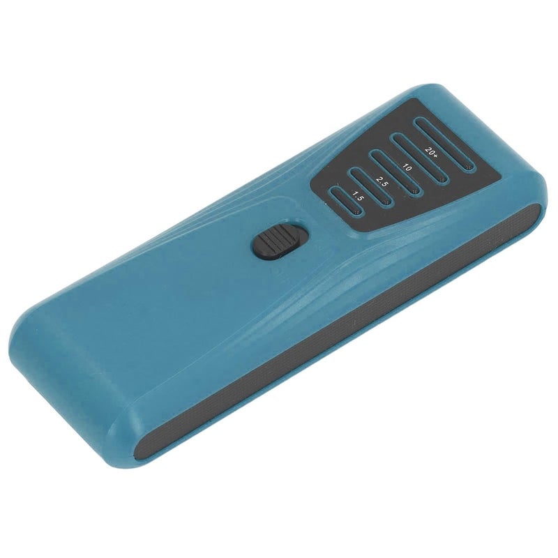 Aramox LED Magnetic Field Radiation Tester 5 Colorful LED Indicators EMF Meter for Household Appliances (Cyan) - Image 4