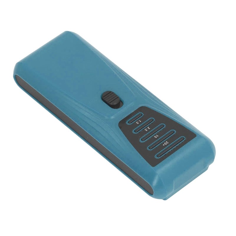 Aramox LED Magnetic Field Radiation Tester 5 Colorful LED Indicators EMF Meter for Household Appliances (Cyan) - Image 3