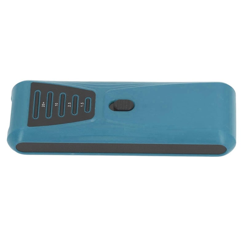 Aramox LED Magnetic Field Radiation Tester 5 Colorful LED Indicators EMF Meter for Household Appliances (Cyan) - Image 5