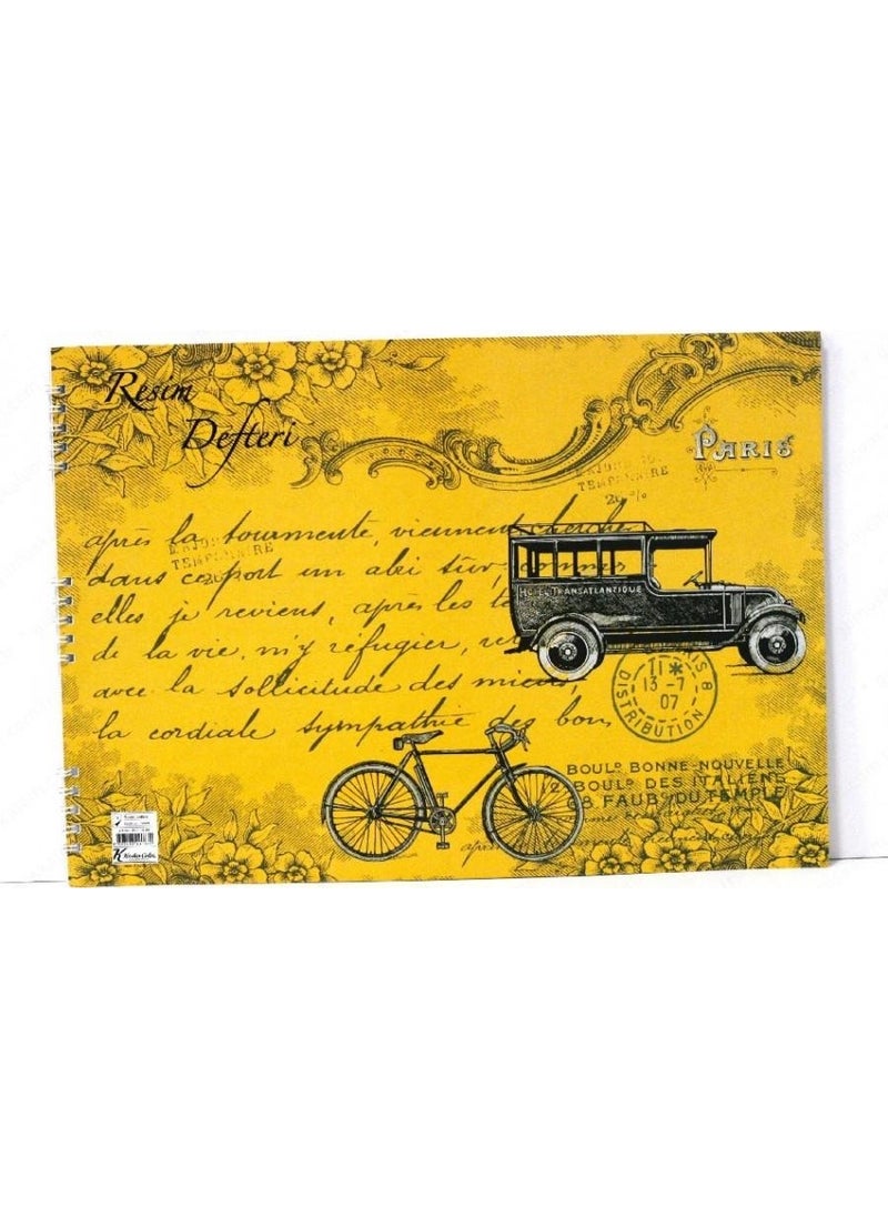 Keskin Color Drawing Book 25*35 15Yp. 