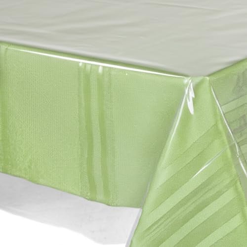 BNYD Clear Plastic Tablecloth Protector, Table Cloth Vinyl (54" x 72") - Image 3