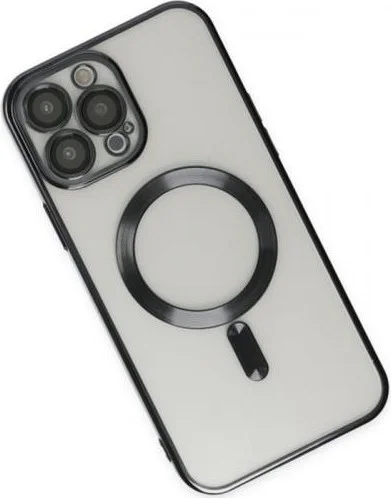 بولهاموبيل Polham Camera Protected iPhone 14 Pro 6.1 inch Magsafe Compatible Silicone Case, Laser Framed, Shock Absorbing