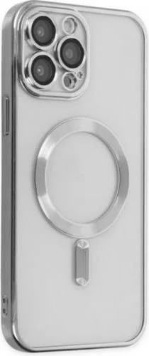 بولهاموبيل Polham Camera Protected iPhone 14 Pro 6.1 inch Magsafe Compatible Silicone Case, Laser Framed, Shock Absorbing