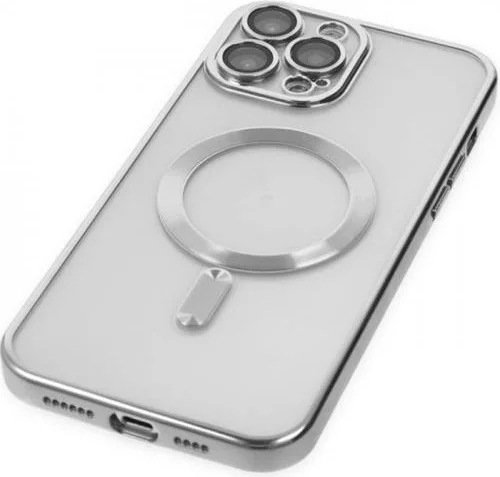 بولهاموبيل Polham Camera Protected iPhone 14 Pro 6.1 inch Magsafe Compatible Silicone Case, Laser Framed, Shock Absorbing