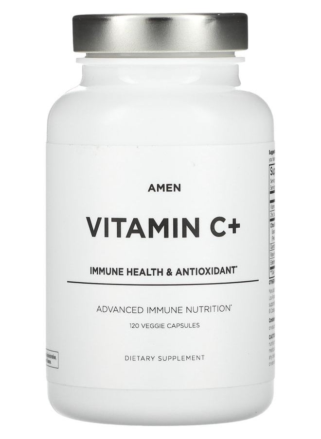 Codeage - Amen Vitamin C+ Immune Health Antioxidant 120 Veggie Capsules - Image 1
