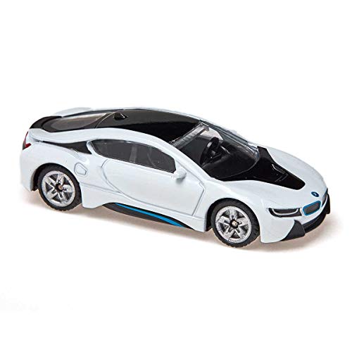 Siku 1458, BMW i8, Metal/Plastic, Black/White, Toy car for Children - Image 5