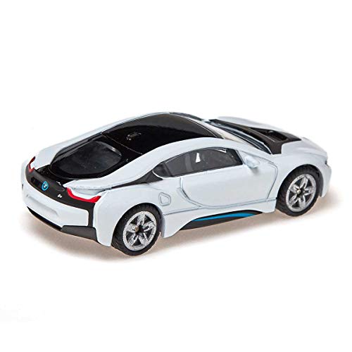 Siku 1458, BMW i8, Metal/Plastic, Black/White, Toy car for Children - Image 4