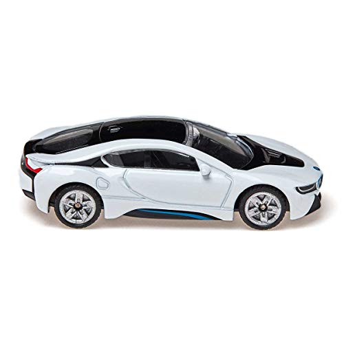Siku 1458, BMW i8, Metal/Plastic, Black/White, Toy car for Children - Image 2
