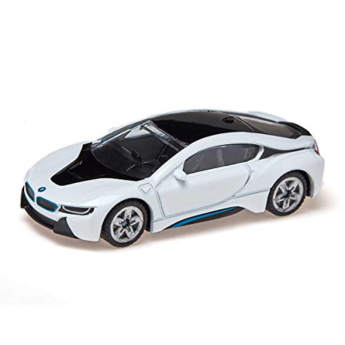 Siku 1458, BMW i8, Metal/Plastic, Black/White, Toy car for Children - Image 3
